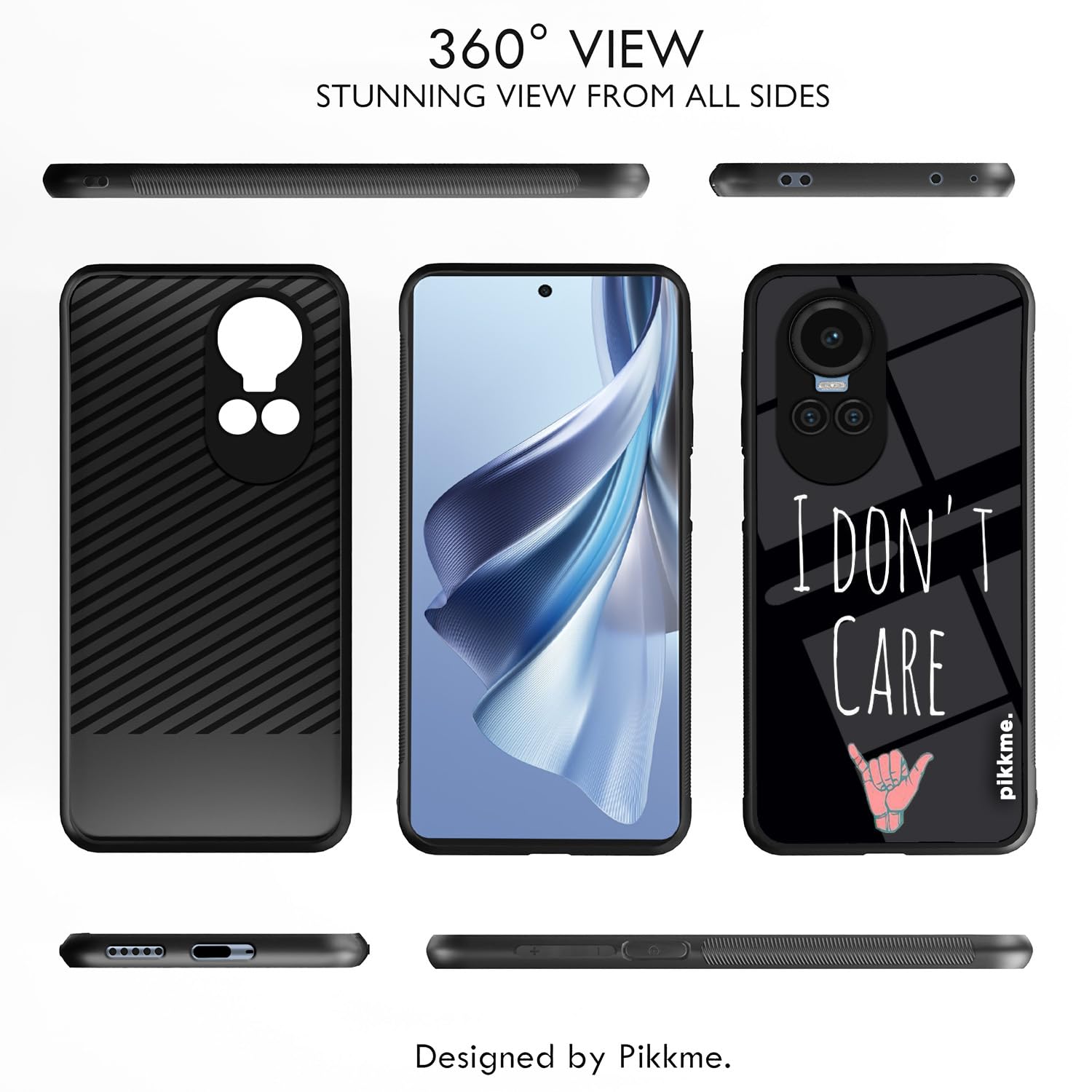 Pikkme Hybrid mobile back cover for Oppo Reno 10 5G – photo 2