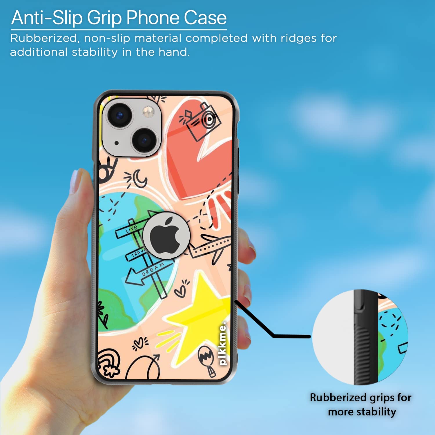 Pikkme Hybrid mobile back cover for iPhone 14 – photo 5