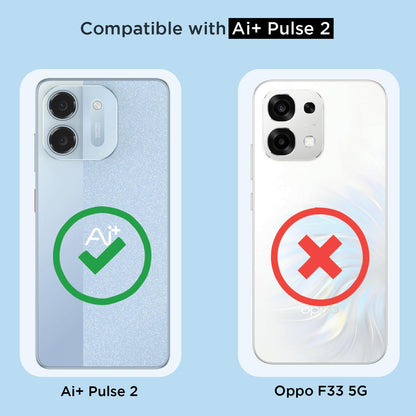 Transparent mag-safe MagSafe back cover for Ai+ Pulse 2 – Pikkme – photo 4