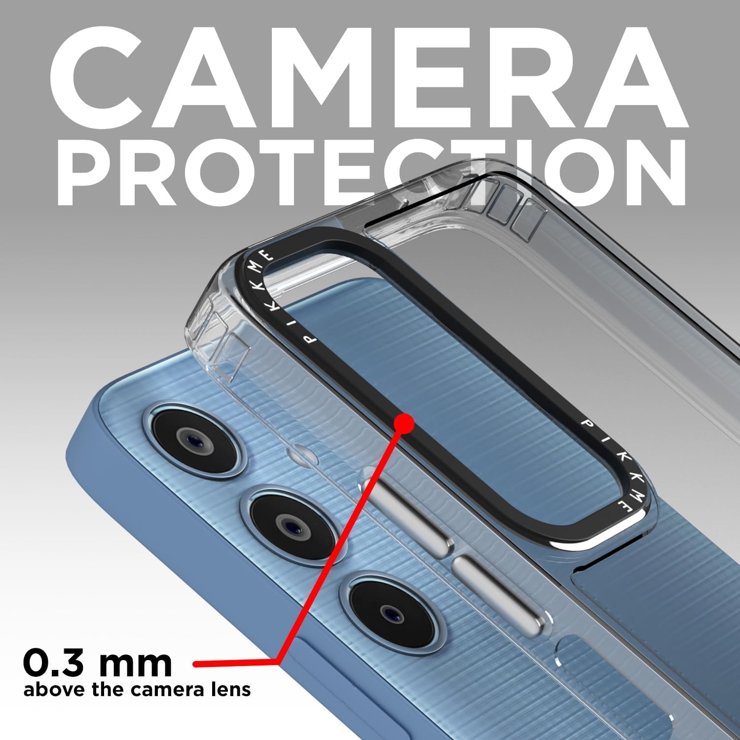 Samsung M35 5G mobile back cover in transparent by Pikkme – photo 6