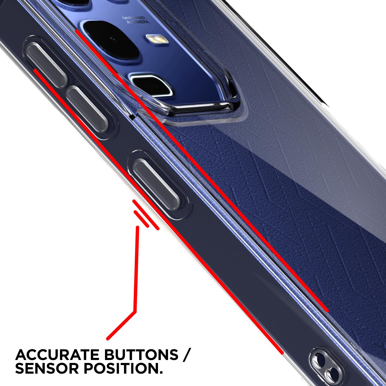 Transparent back cover for Infinix Note 50s 5G – Pikkme – photo 6