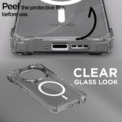 Pikkme Oppo F29 Pro 5G transparent mag-safe mobile back cover – photo 3