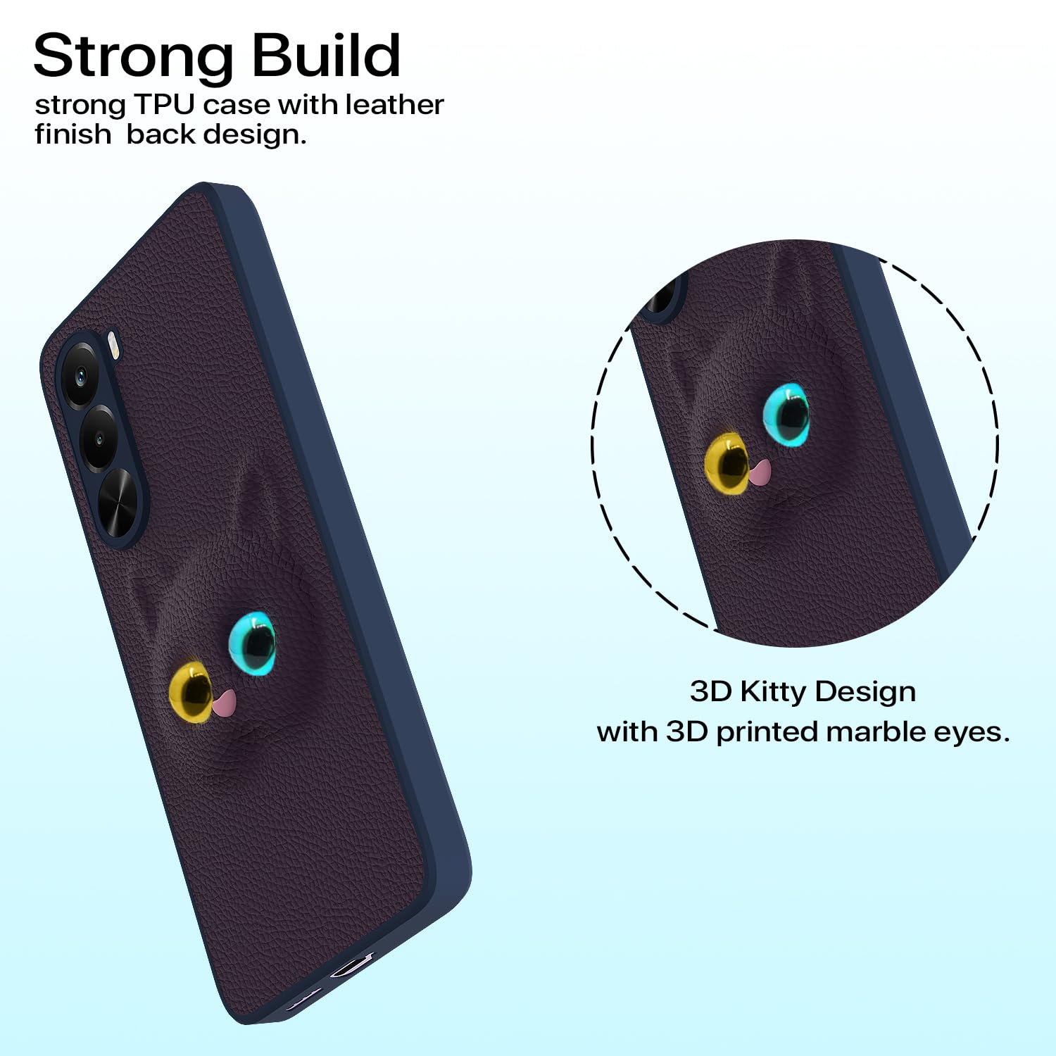 Pikkme Realme P4x 5G purple phone cover – photo 2