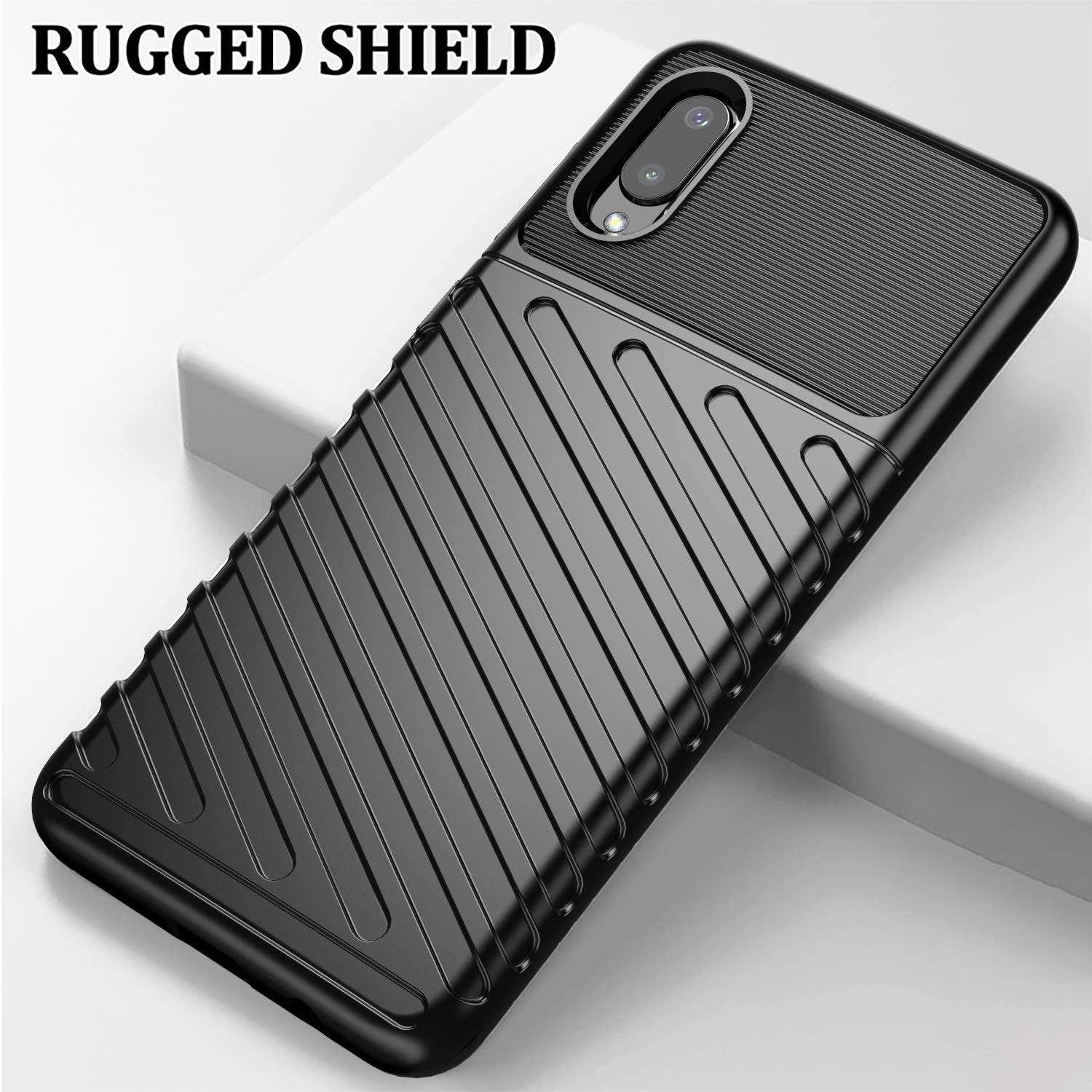 Pikkme Samsung M02 black mobile back cover – photo 2