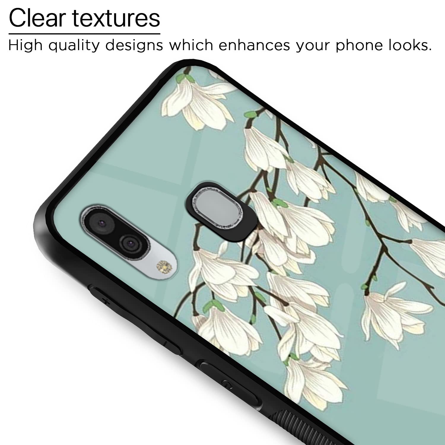 Pikkme Flower mobile cover for Samsung A20/A30/M10s – photo 4