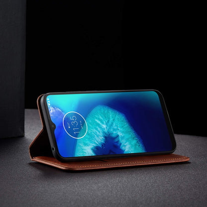 Brown mobile flip cover for Moto G8 Power Lite – Pikkme – photo 5