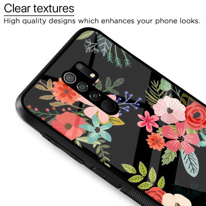 Redmi 9 Prime Flower mobile cover by Pikkme – photo 4