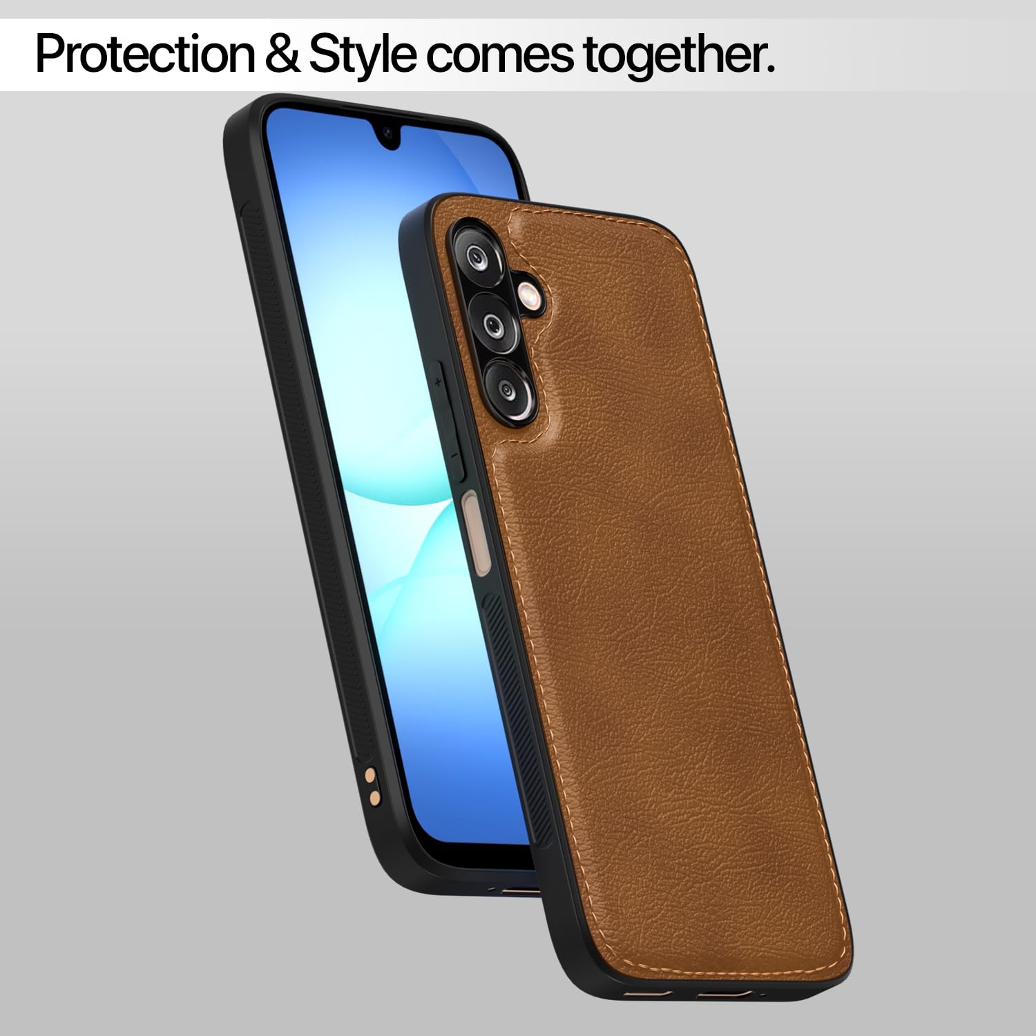 Brown mobile back cover for Samsung M36 5G – Pikkme – photo 7