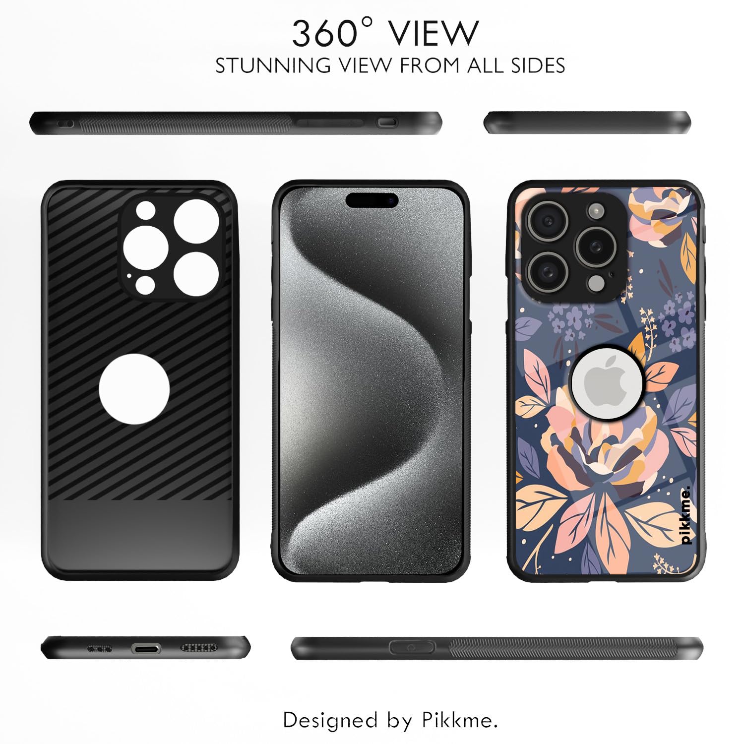 iPhone 15 Pro Flower phone cover by Pikkme – photo 2