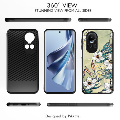 Pikkme Flower mobile cover for Oppo Reno 10 Pro 5G – photo 2