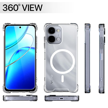 Pikkme Vivo T5x/Y51 Pro/iQOO Z11x 5G MagSafe transparent mag-safe mobile cover – photo 7