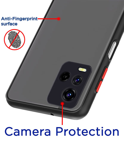 Pikkme Vivo Y21 2021/Y33s Hybrid black phone cover – photo 2