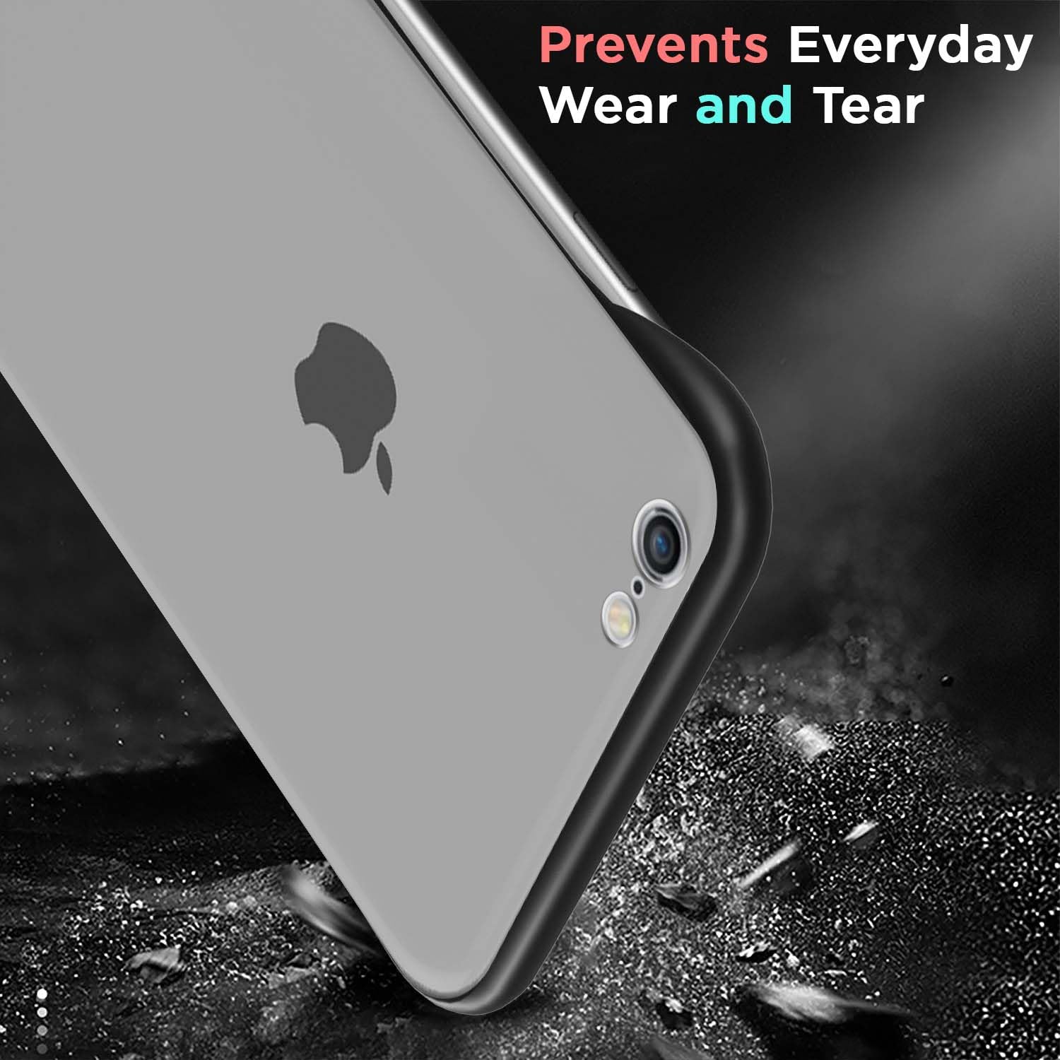 Pikkme iPhone 6/6s Frameless black mobile back cover – photo 4