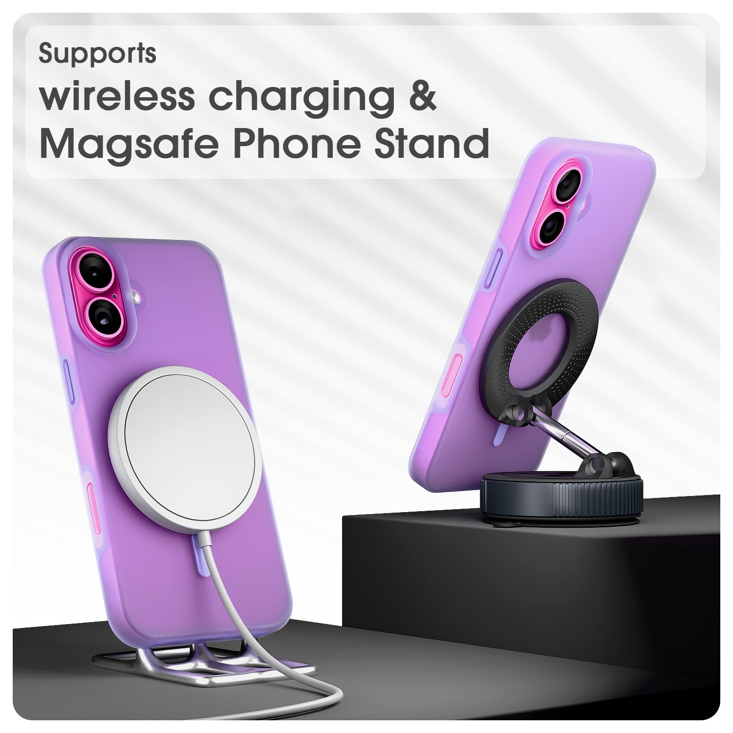 Pikkme iPhone 16 light purple mobile back cover – photo 4