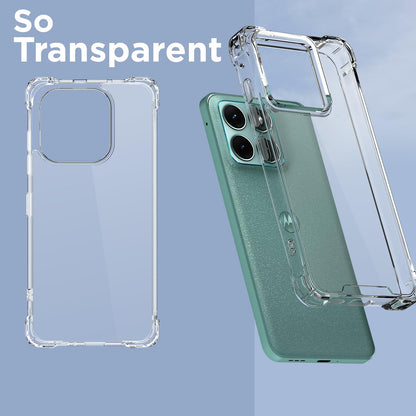 Pikkme transparent Clear back cover for Moto Edge 70 Fusion 5G – photo 2