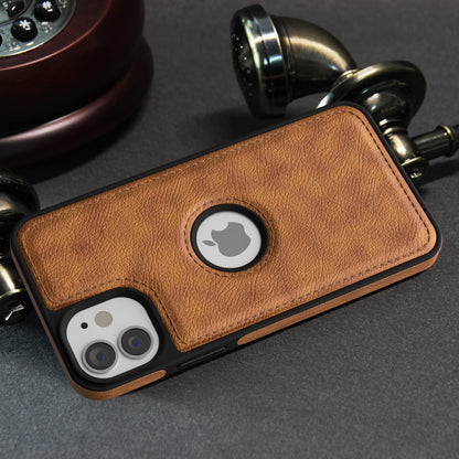 Pikkme iPhone 12/12 Pro Flexible Pu Leather Back Case | Brown