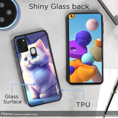 Cat Mobile back cover for Samsung A21s – Pikkme – photo 3