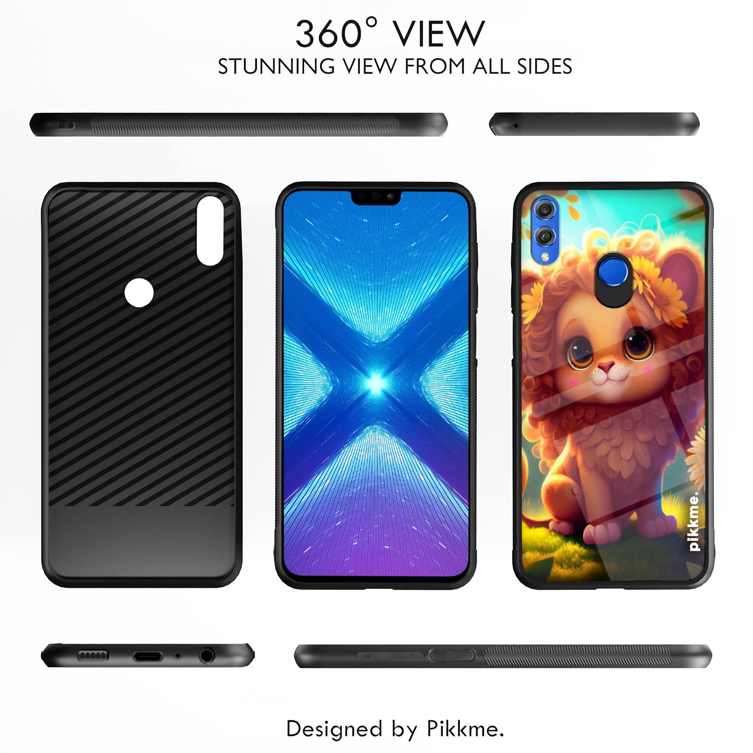 Honor 8X Hybrid mobile back cover by Pikkme – photo 2