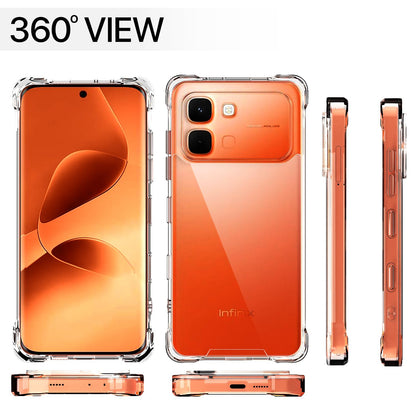 Infinix Note Edge 5G Clear mobile cover in transparent by Pikkme – photo 7