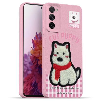 Pink Plush Patch phone cover for Redmi 15A 5G – Pikkme