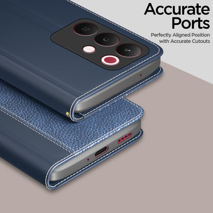 Pikkme Realme Narzo 90X/C85/15X 5G Wallet blue wallet flip cover – photo 2