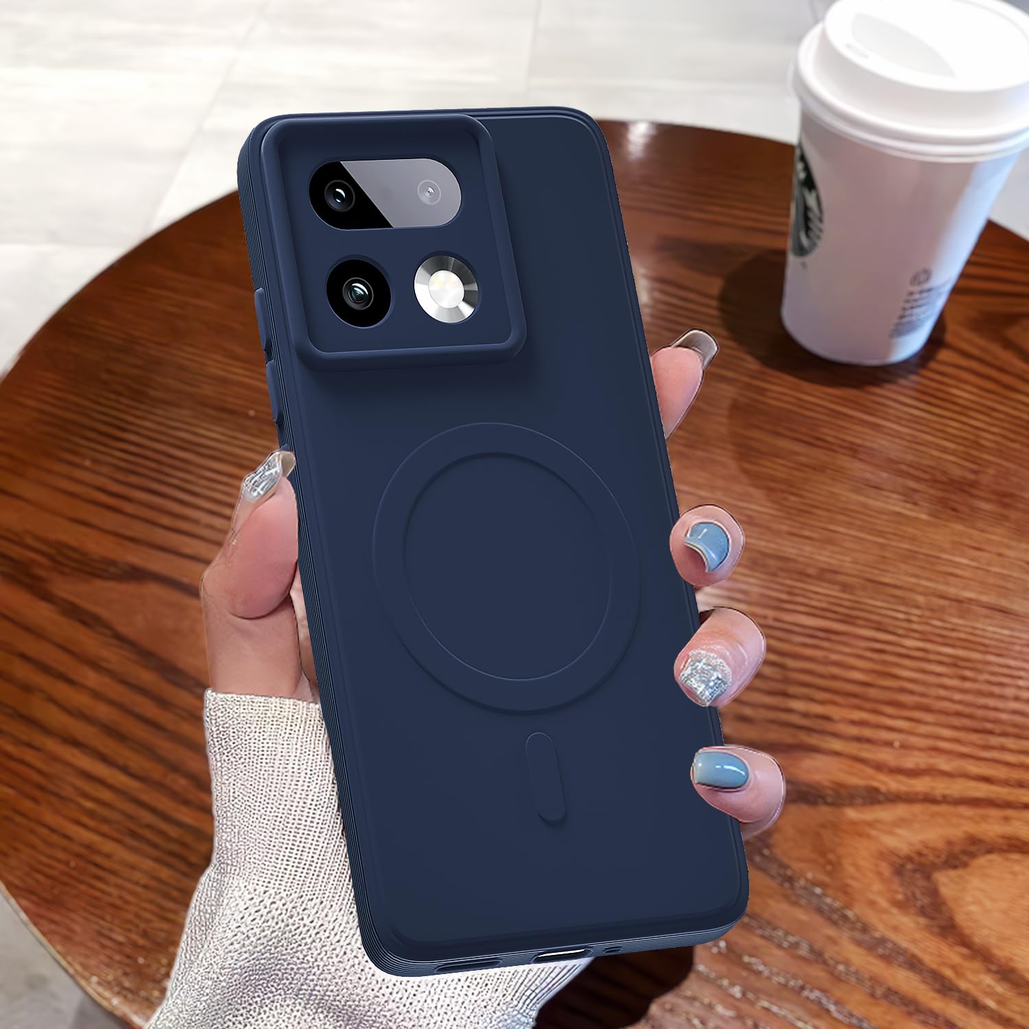 Pikkme blue back cover for Realme 16 Pro Plus 5G – photo 7