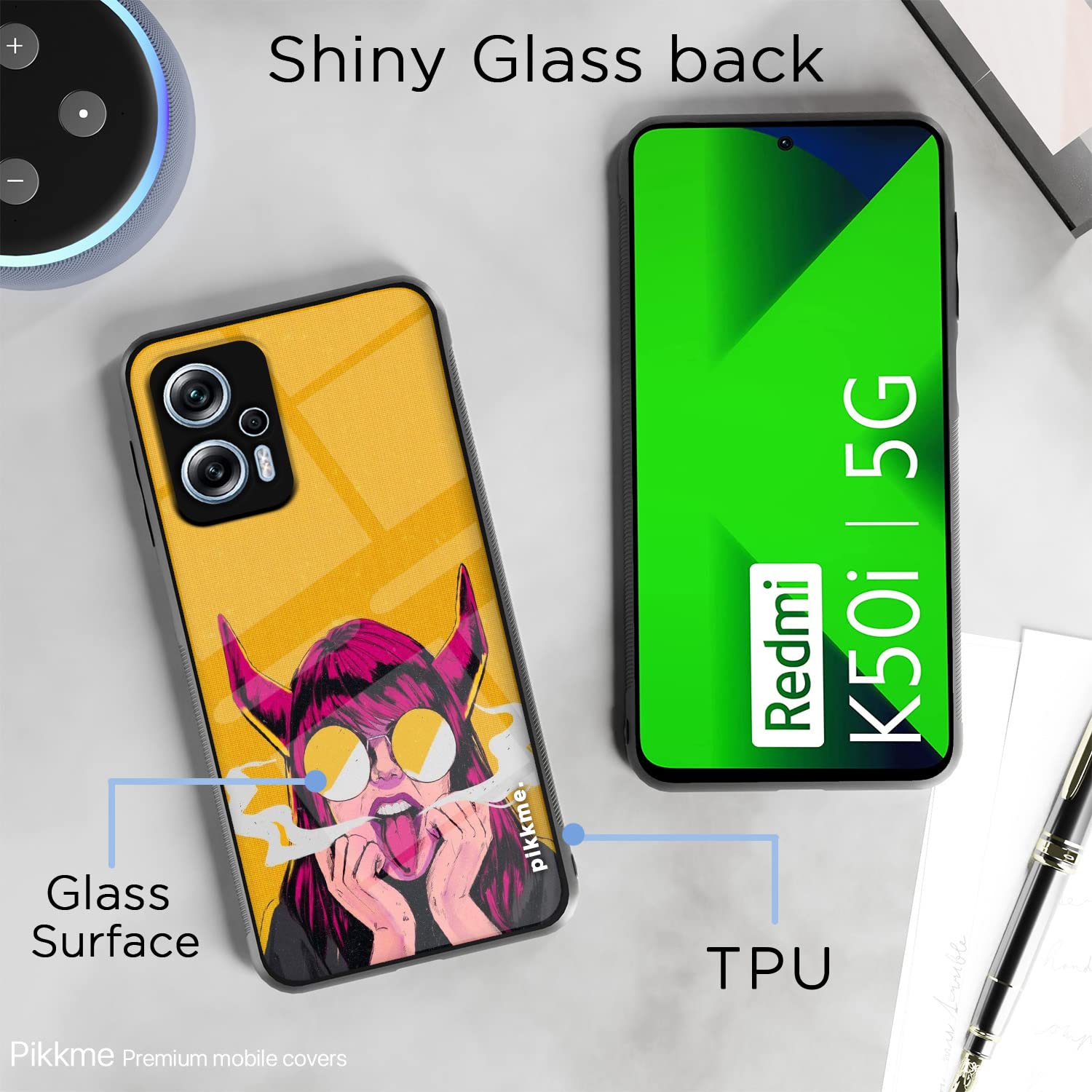 Pikkme Hybrid mobile back cover for Redmi K50i 5G – photo 3
