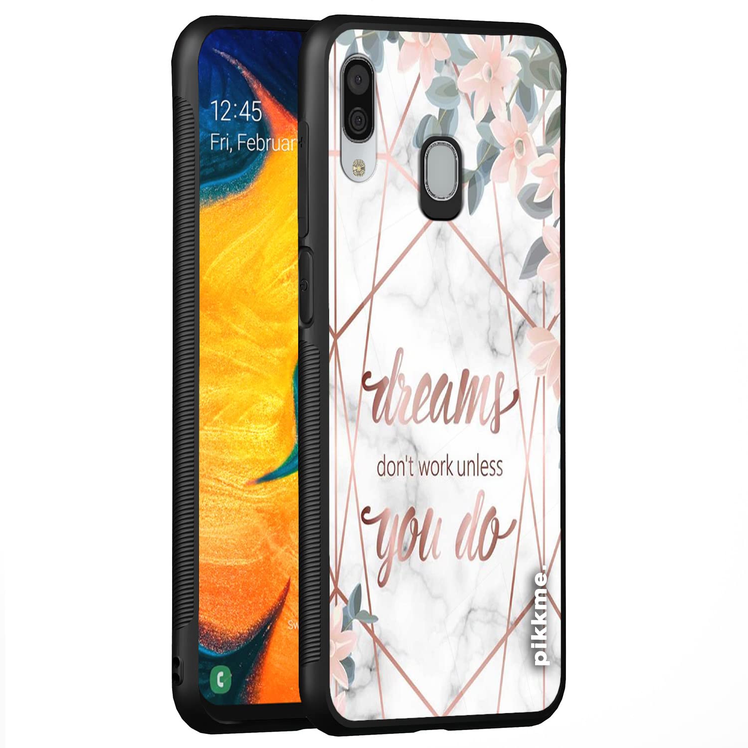 Pikkme Samsung A20/A30/M10s Hybrid back cover