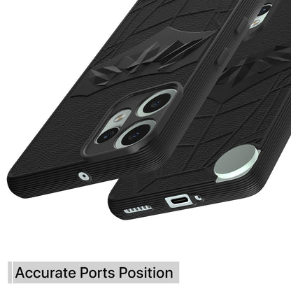 Pikkme CMF by Nothing Phone 2 Pro 5G Shockproof Stylish Cartoon Back Cover (Black)