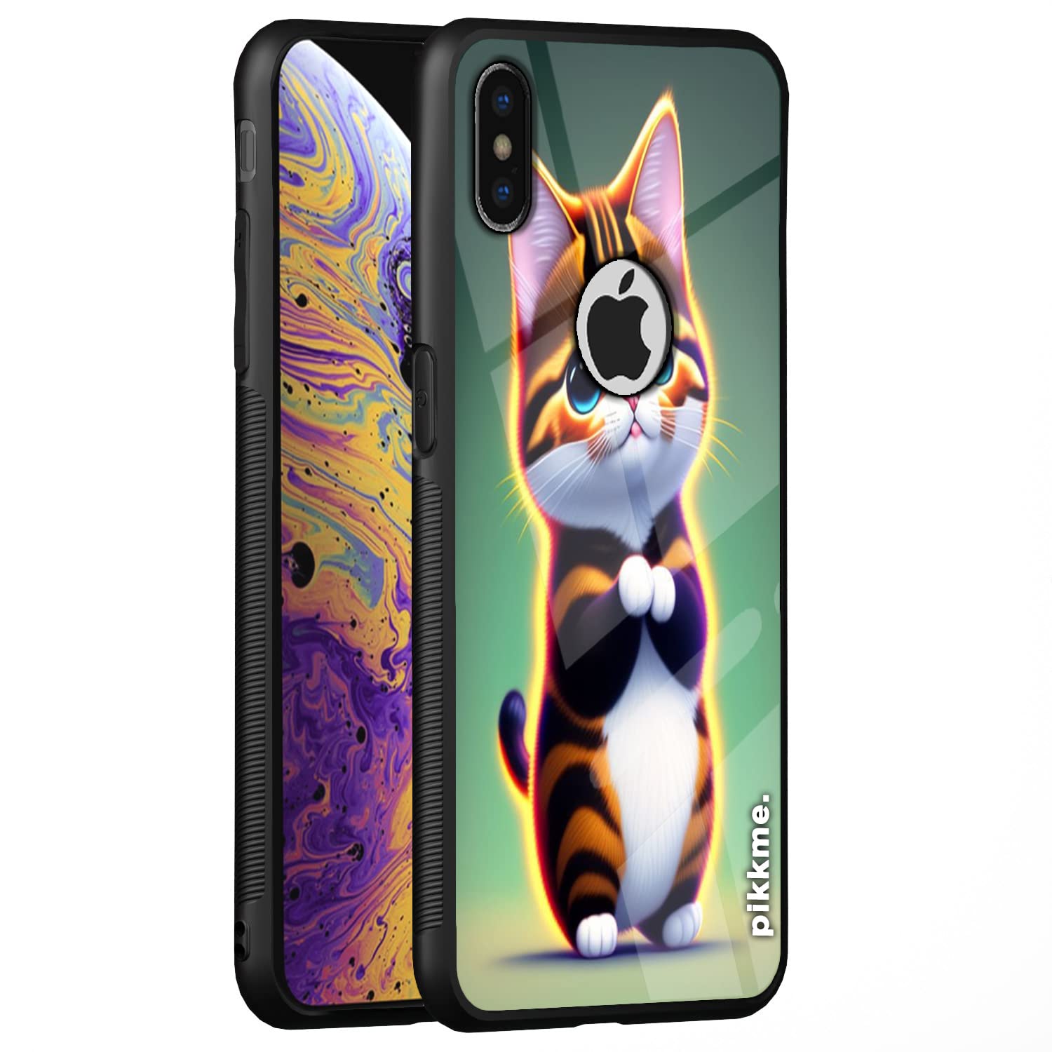 Pikkme iPhone X/XS Cat phone cover