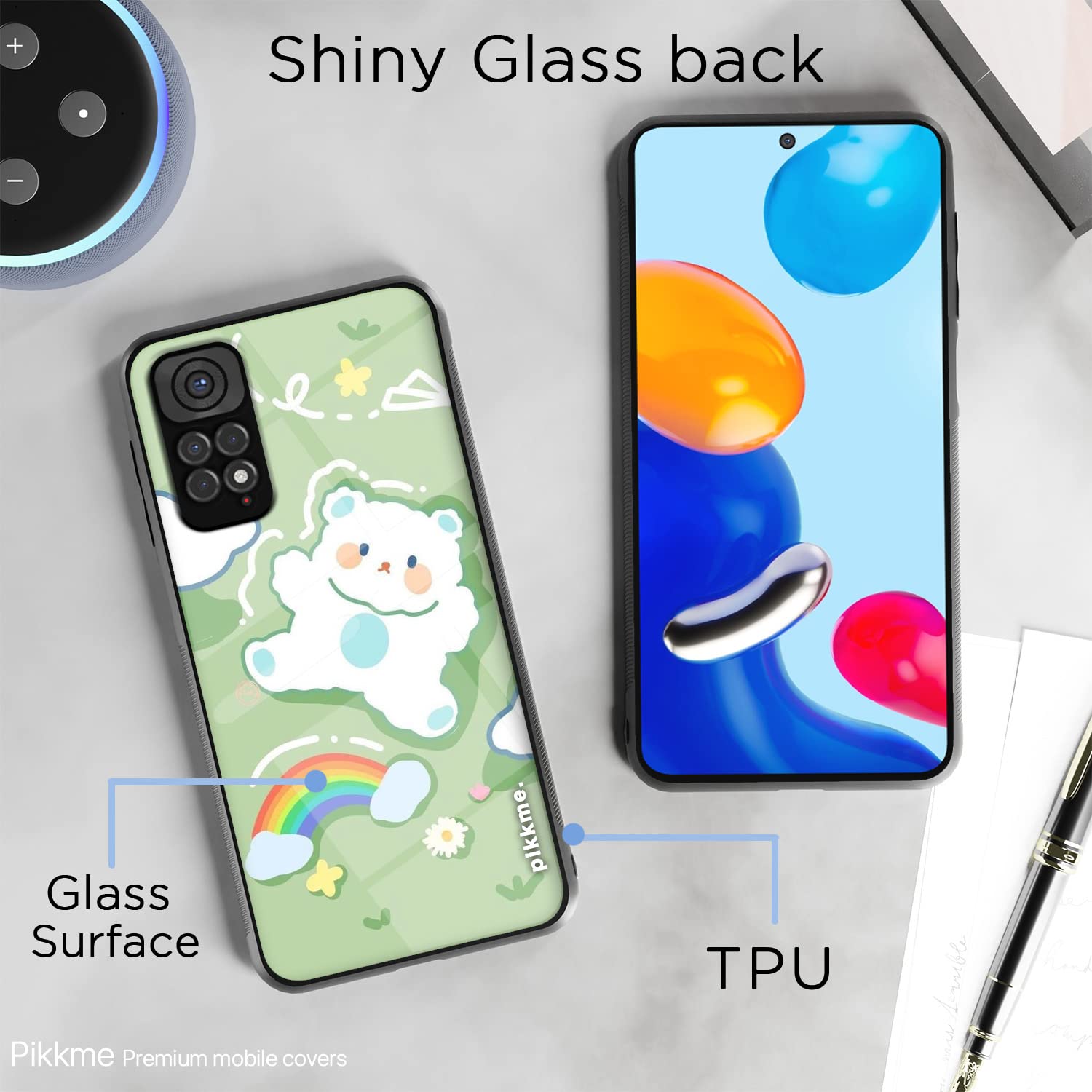 Pikkme Hybrid mobile back cover for Redmi Note 11/Note 11s – photo 3