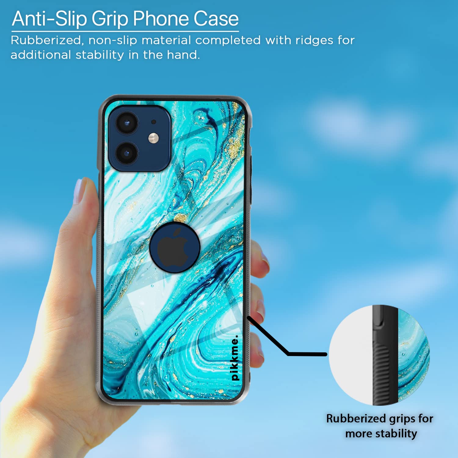 iPhone 12 Hybrid back cover by Pikkme – photo 5