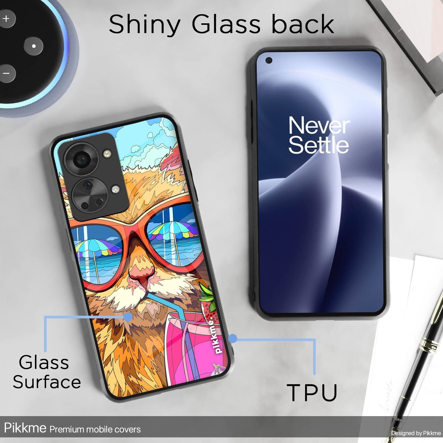Pikkme OnePlus Nord 2T 5G Cat mobile cover – photo 3