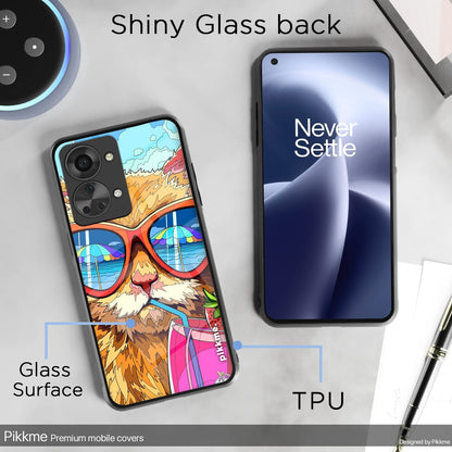Pikkme OnePlus Nord 2T 5G Cat mobile cover – photo 3