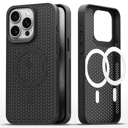 Pikkme black MagSafe phone cover for iPhone 15 Pro