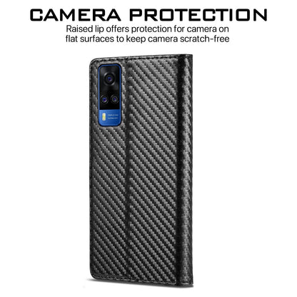 Black Wallet wallet flip cover for Vivo Y51 – Pikkme – photo 4