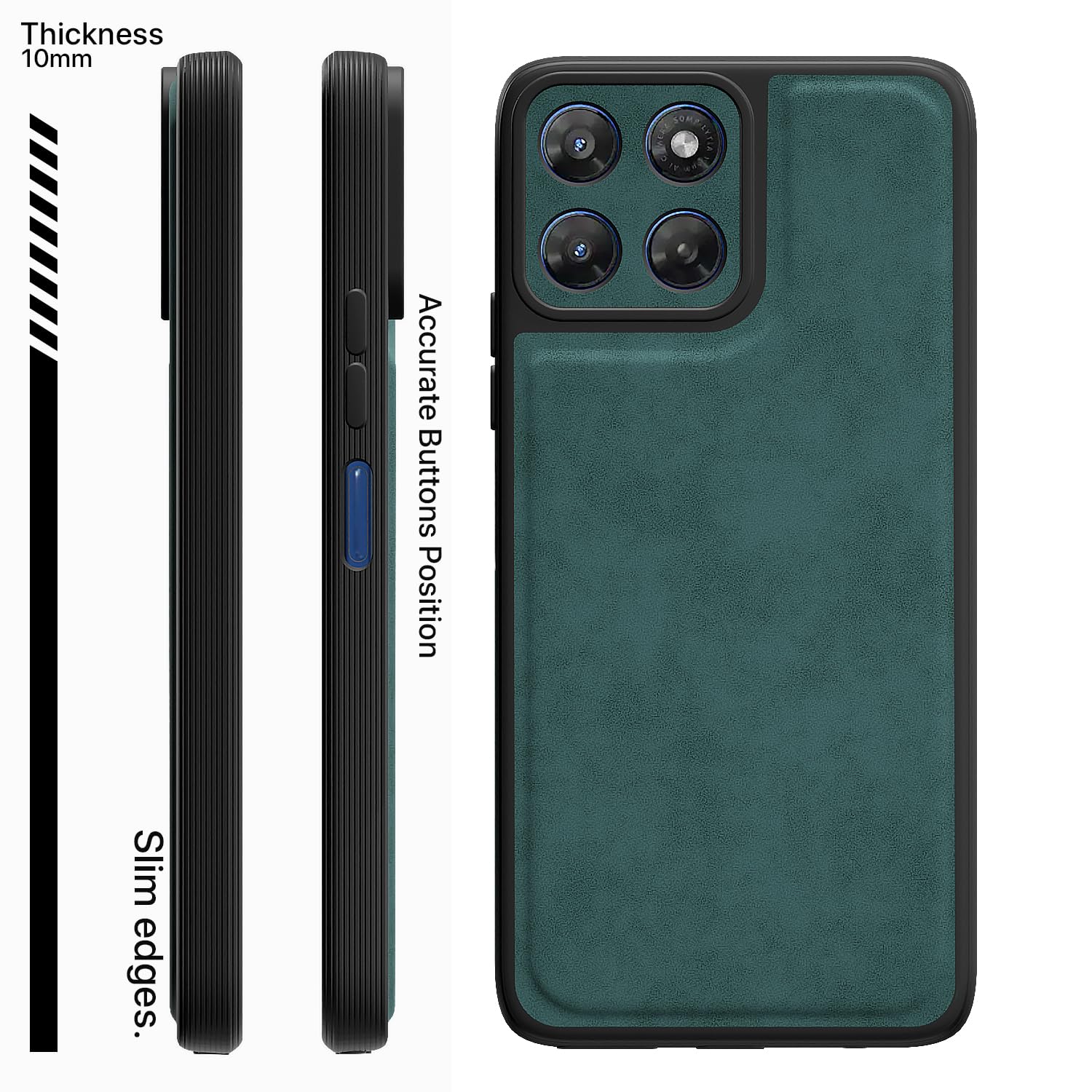Moto G37 5G mobile cover in green by Pikkme – photo 3