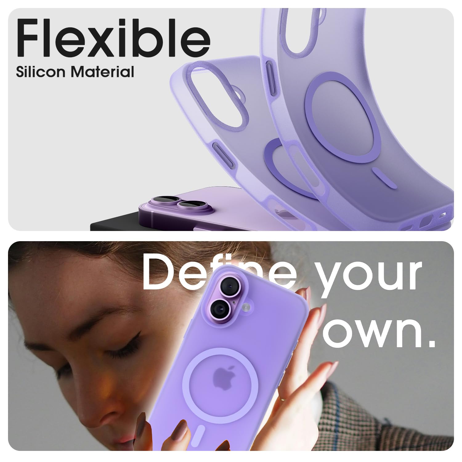 Pikkme light purple phone cover for iPhone 17 – photo 5