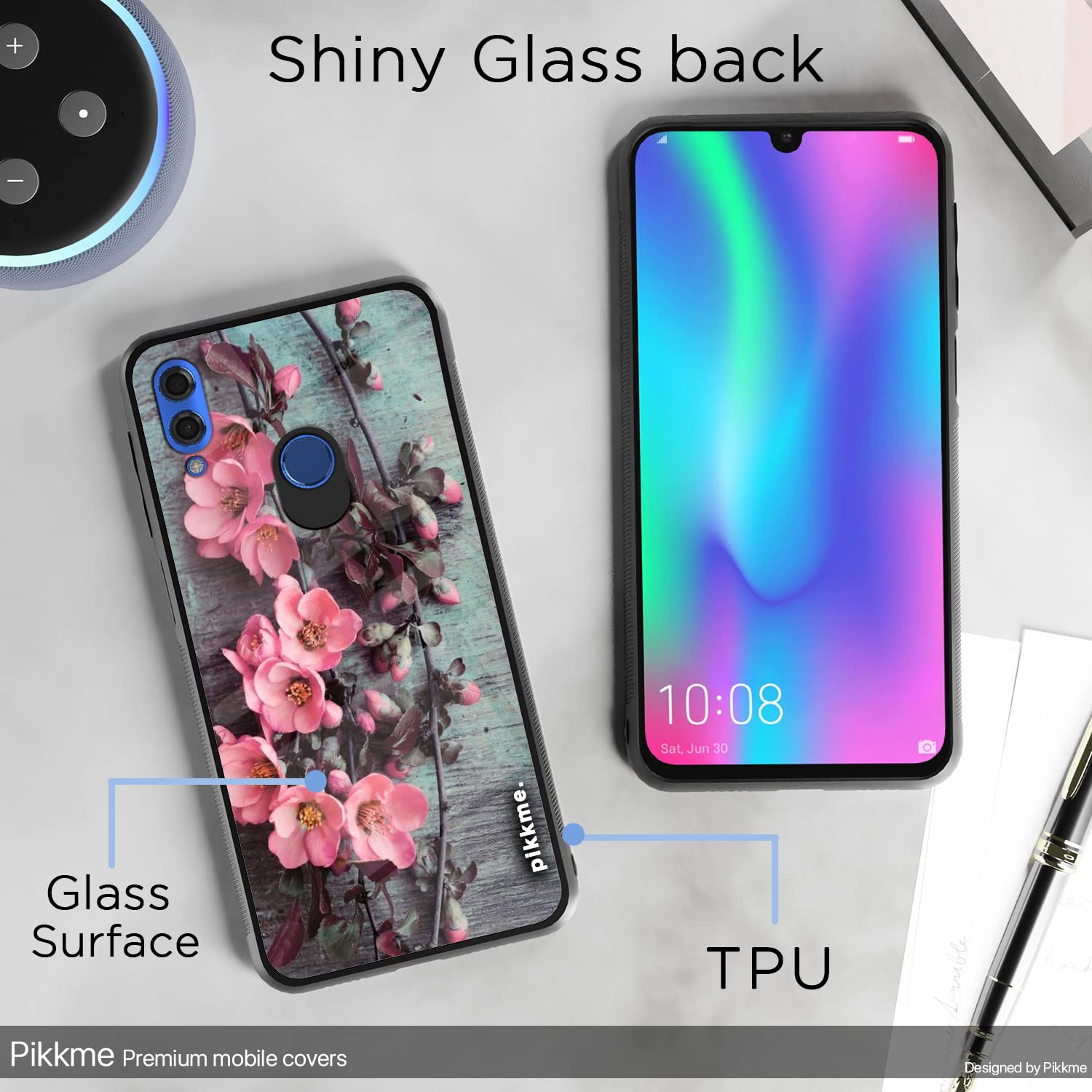 Pikkme Honor 10 Lite Flower mobile cover – photo 3