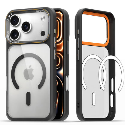 Black mag-safe MagSafe phone cover for iPhone 17 Pro – Pikkme