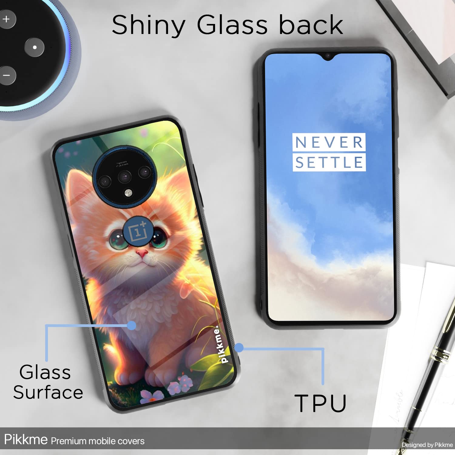 Pikkme OnePlus 7T Cat mobile cover – photo 3