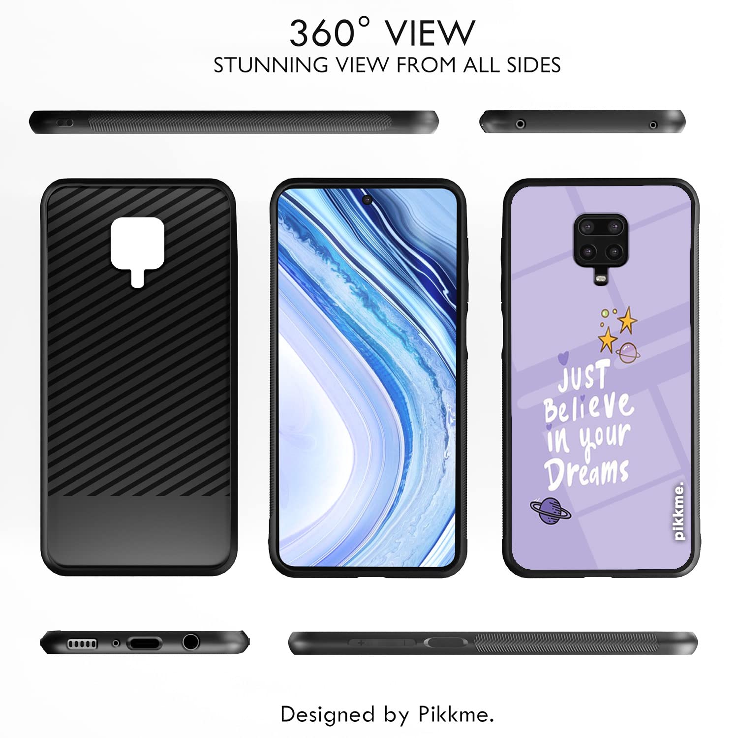 Pikkme Redmi Note 9 Pro/Note 9 Pro Max/Note 10 Lite Hybrid back cover – photo 2