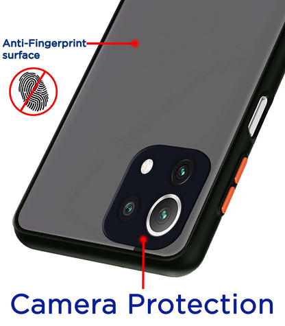 Pikkme black back cover for Mi 11 Lite – photo 2