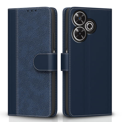 Blue Wallet flip cover for Redmi 13/Poco M6 Plus 5G – Pikkme
