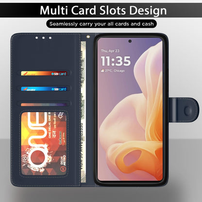 Moto G85 5G flip cover in blue by Pikkme – photo 5