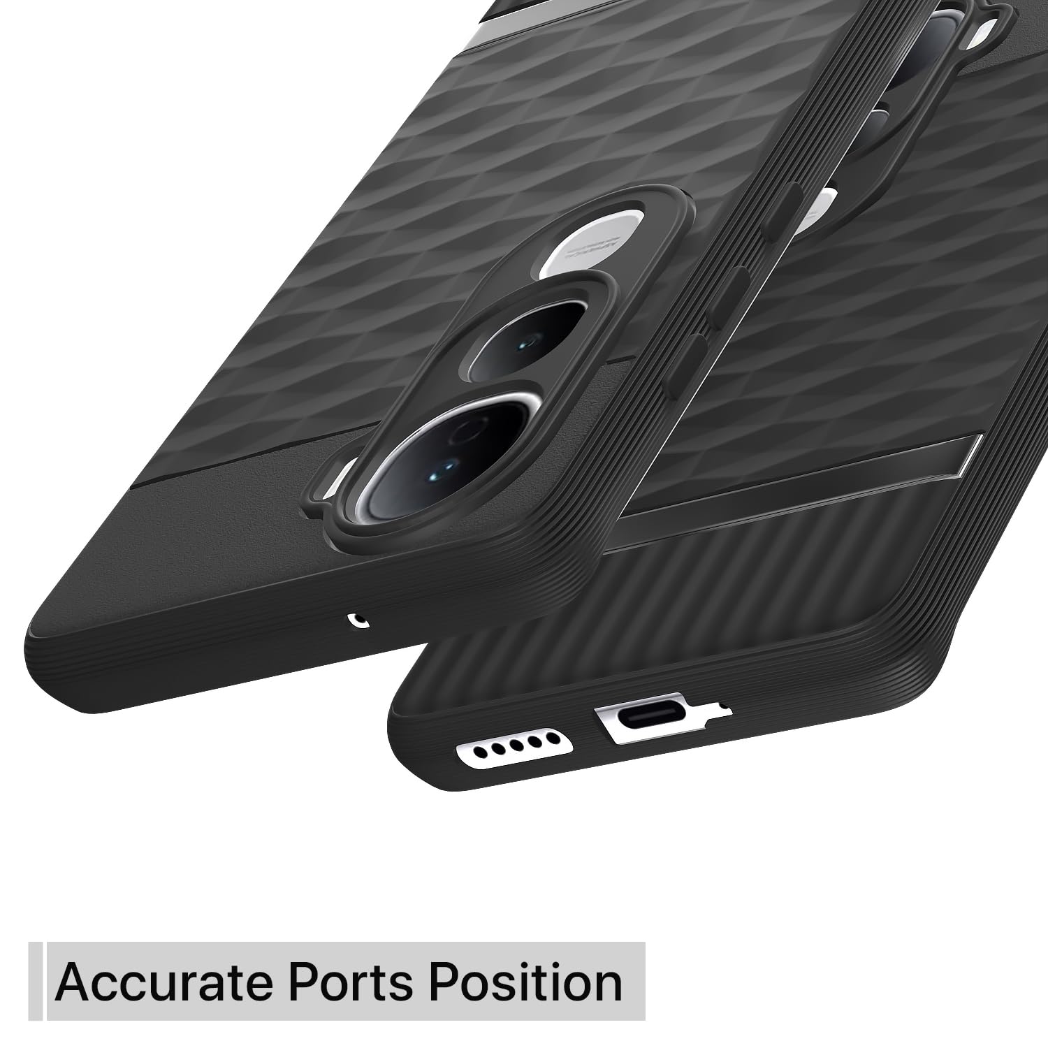 Pikkme Vivo Y400 Pro 5G Silicone black phone cover – photo 4