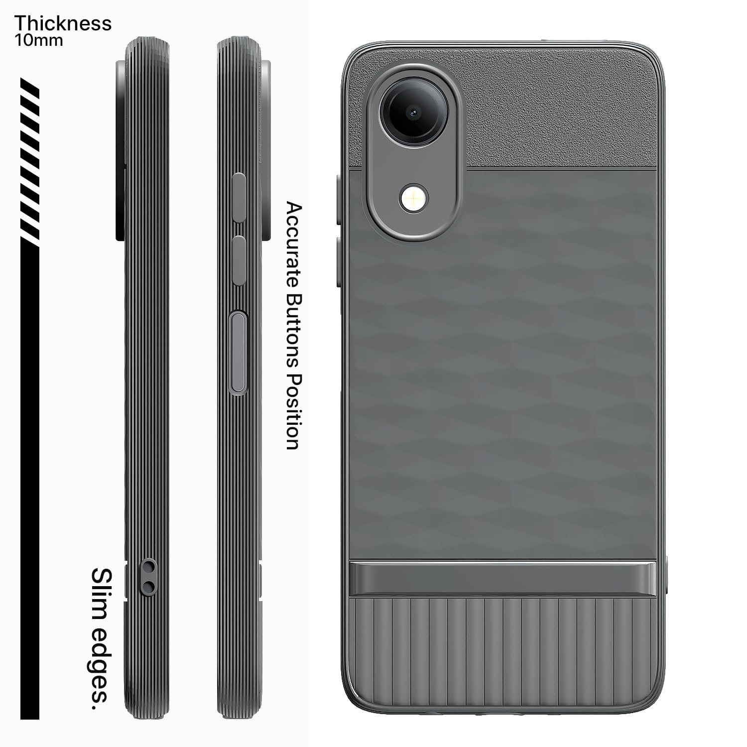 Pikkme Vivo T5e grey mobile cover – photo 3