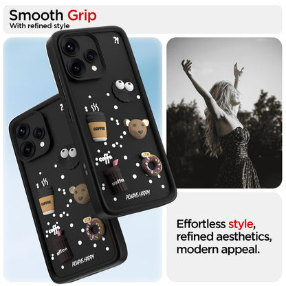 Pikkme Oppo Reno 15 5G/3D Silicone black mobile cover – photo 2