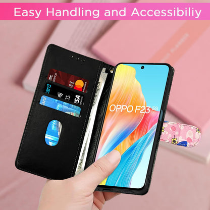 Oppo F23 5G flip cover in pink flower by Pikkme – photo 7