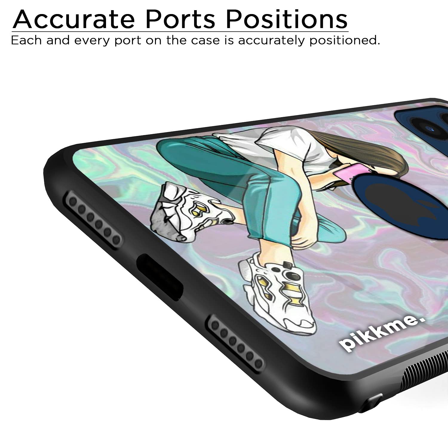 iPhone 12 Hybrid back cover by Pikkme – photo 6